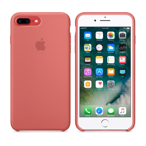 iPhone 7 Plus Silicone Case — Camellia