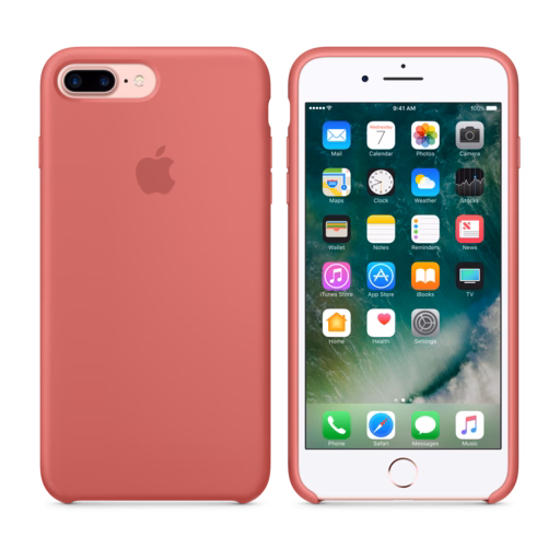 iPhone 7 Plus Silicone Case — Camellia