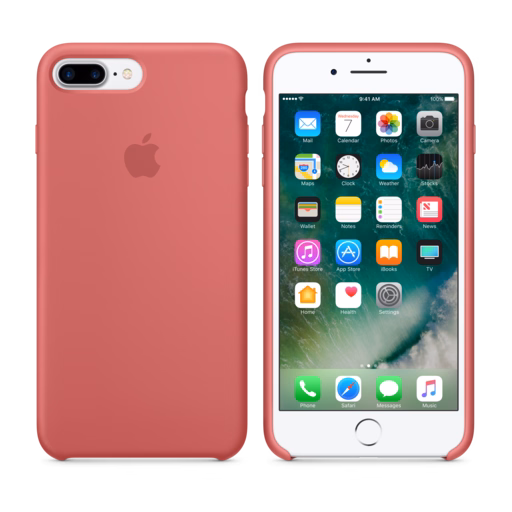 iPhone 7 Plus Silicone Case — Camellia