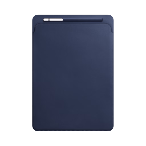 Leather Sleeve for iPad Pro 12.9″ — Midnight Blue