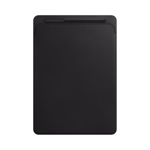 iPad Pro 12.9 1-2 Leather Sleeve — Black