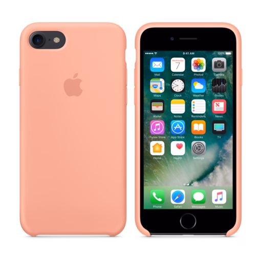 iPhone 7 Silicone Case — Flamingo