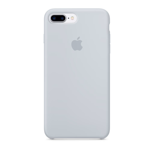 iPhone 7-8 Plus Silicone Case — Mist Blue