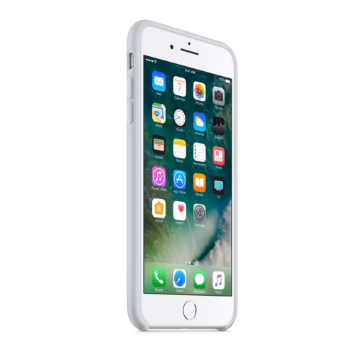 iPhone 7 Plus Silicone Case — Mist Blue