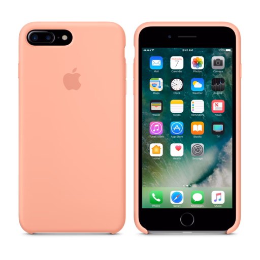 iPhone 7 Plus Silicone Case — Flamingo