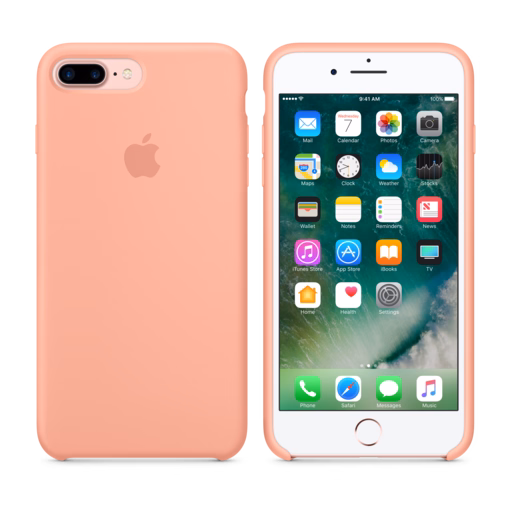 iPhone 7 Plus Silicone Case — Flamingo