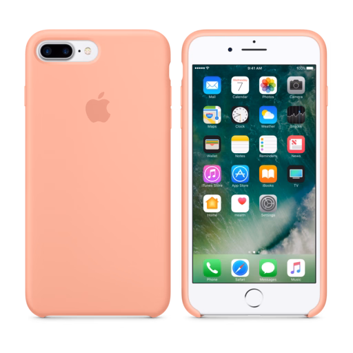 iPhone 7 Plus Silicone Case — Flamingo