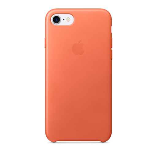 iPhone 7-8 Leather Case — Geranium