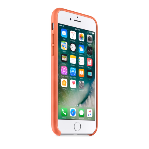 iPhone 7 Leather Case — Geranium