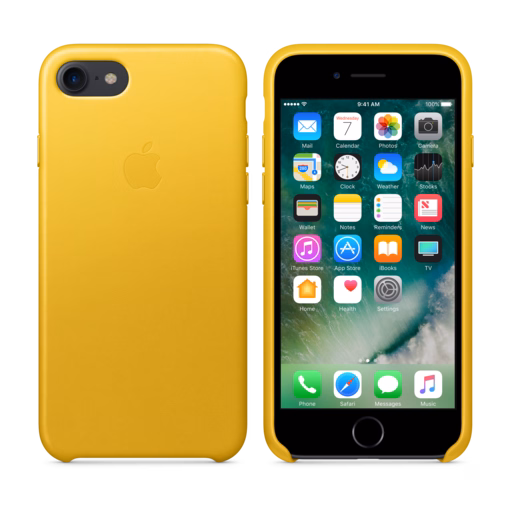iPhone 7 Leather Case — Sunflower