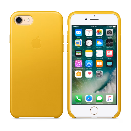 iPhone 7 Leather Case — Sunflower