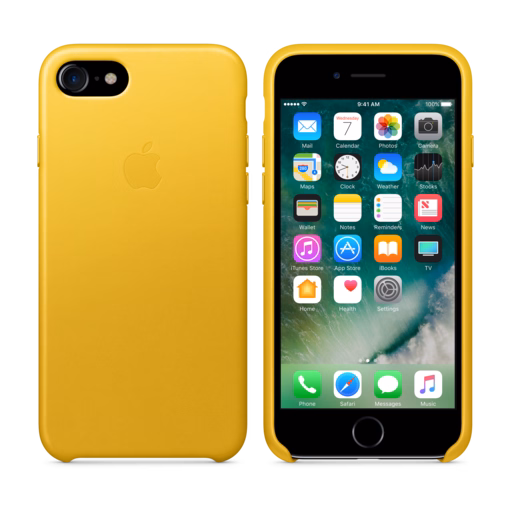 iPhone 7 Leather Case — Sunflower