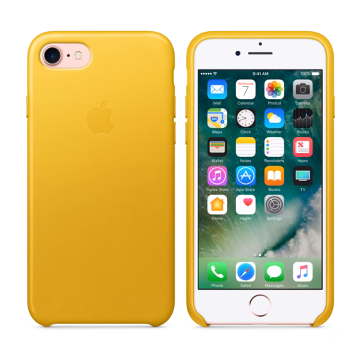 iPhone 7 Leather Case — Sunflower