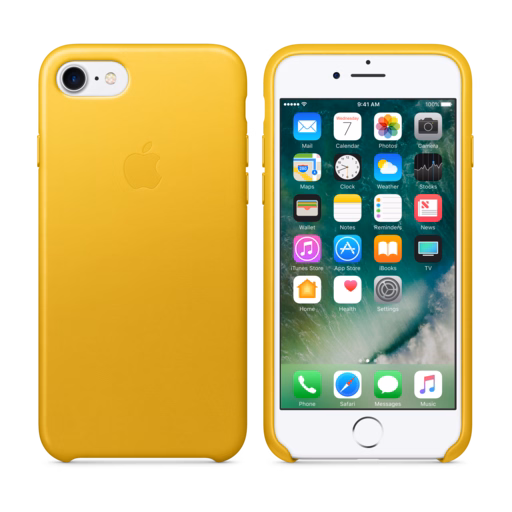 iPhone 7 Leather Case — Sunflower