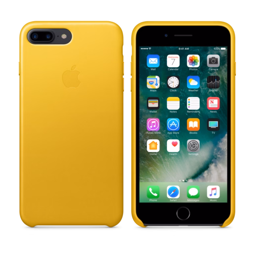 iPhone 7 Plus Leather Case — Sunflower