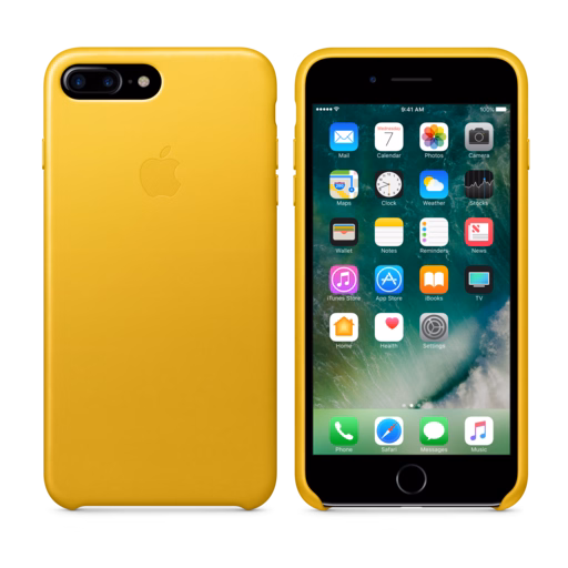 iPhone 7 Plus Leather Case — Sunflower