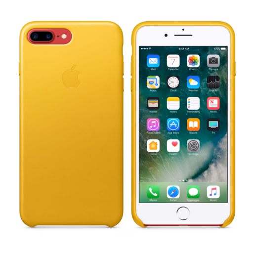 iPhone 7 Plus Leather Case — Sunflower