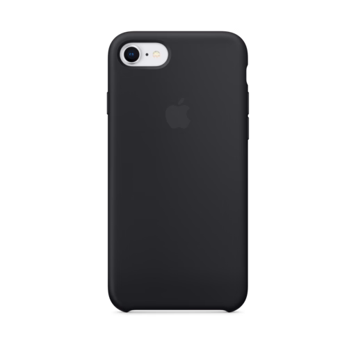 iPhone 7-8 Silicone Case — Black