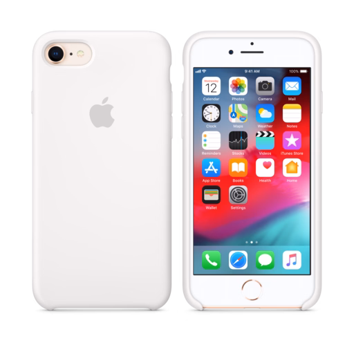 iPhone 8 / 7 Silicone Case — White