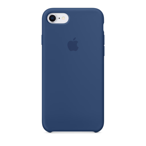 iPhone 7-8 Silicone Case — Blue Cobalt