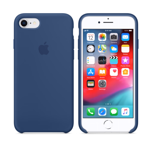 iPhone 8 / 7 Silicone Case — Blue Cobalt