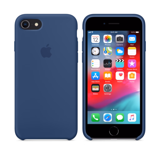 iPhone 8 / 7 Silicone Case — Blue Cobalt
