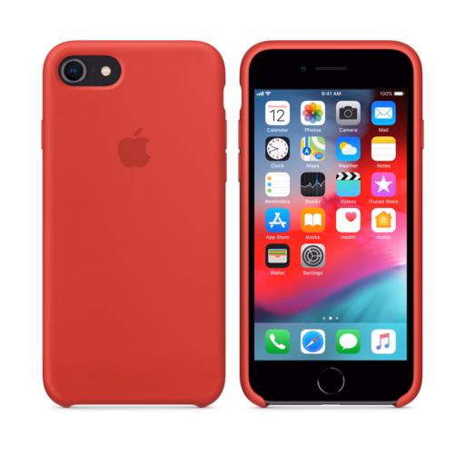 iPhone 8 / 7 Silicone Case — (PRODUCT)RED
