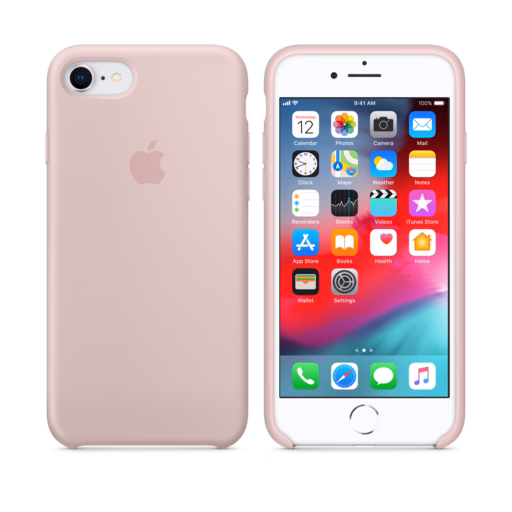 iPhone 8 / 7 Silicone Case — Pink Sand