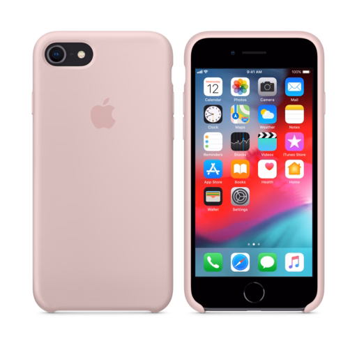 iPhone 8 / 7 Silicone Case — Pink Sand