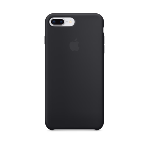 iPhone 7-8 Plus Silicone Case — Black