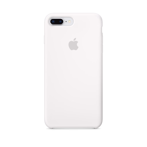 iPhone 7-8 Plus Silicone Case — White