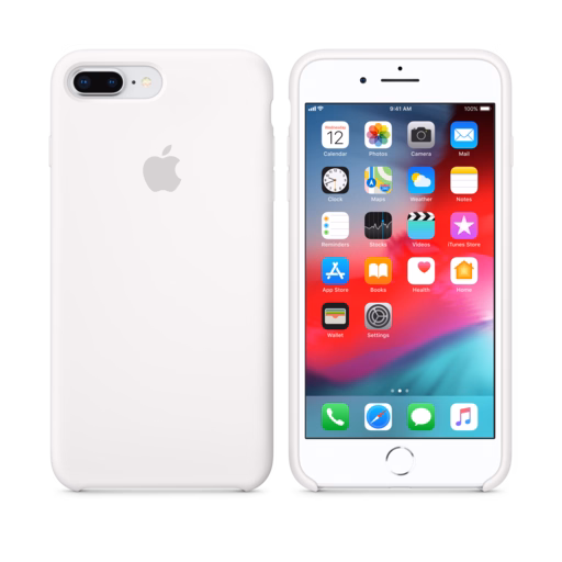 iPhone 8 Plus / 7 Plus Silicone Case — White