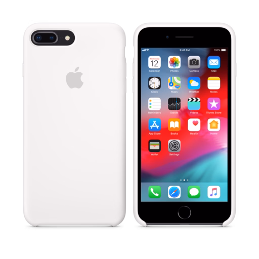 iPhone 8 Plus / 7 Plus Silicone Case — White
