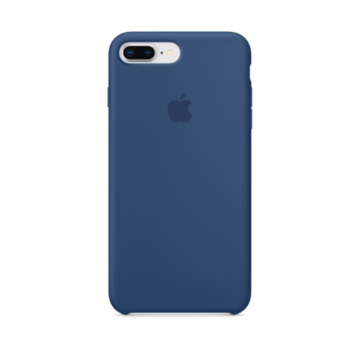 iPhone 7-8 Plus Silicone Case — Blue Cobalt