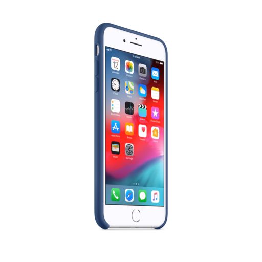 iPhone 8 Plus / 7 Plus Silicone Case — Blue Cobalt