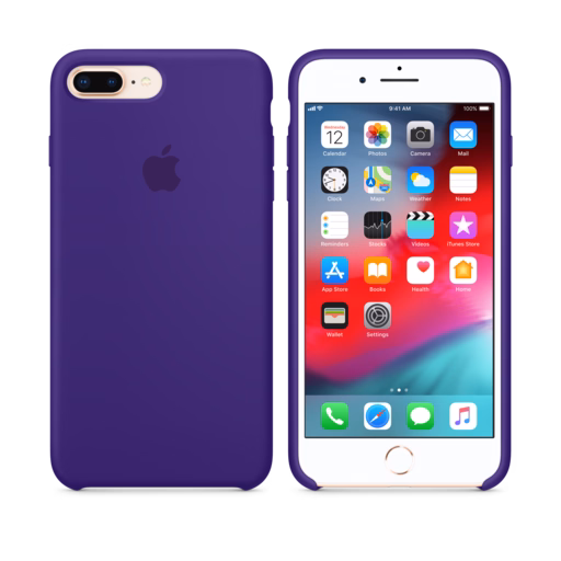 iPhone 8 Plus / 7 Plus Silicone Case — Ultra Violet
