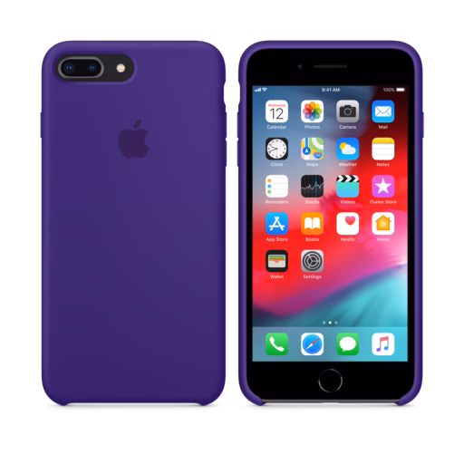 iPhone 8 Plus / 7 Plus Silicone Case — Ultra Violet