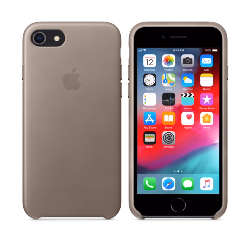 iPhone 8 / 7 Leather Case — Taupe