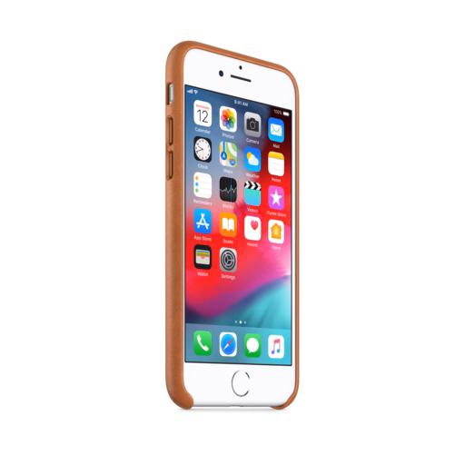 iPhone 8 / 7 Leather Case — Saddle Brown