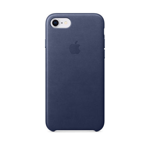 iPhone 7-8 Leather Case — Midnight Blue