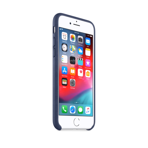iPhone 8 / 7 Leather Case — Midnight Blue