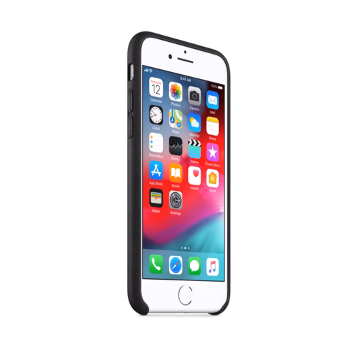 iPhone 8 / 7 Leather Case — Black