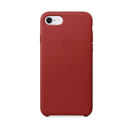 iPhone 7-8 Leather Case — PRODUCT(RED)