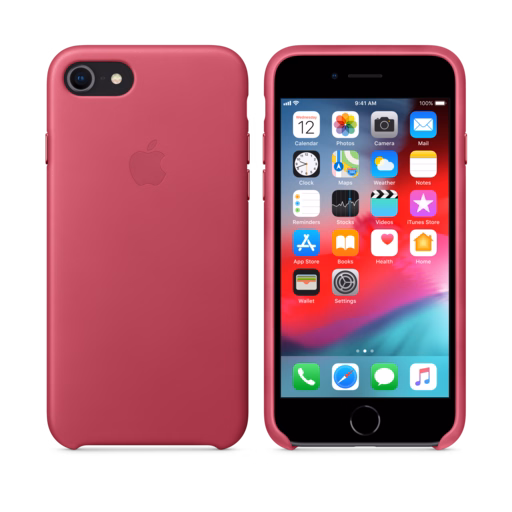 iPhone 8 / 7 Leather Case — Pink Fuchsia