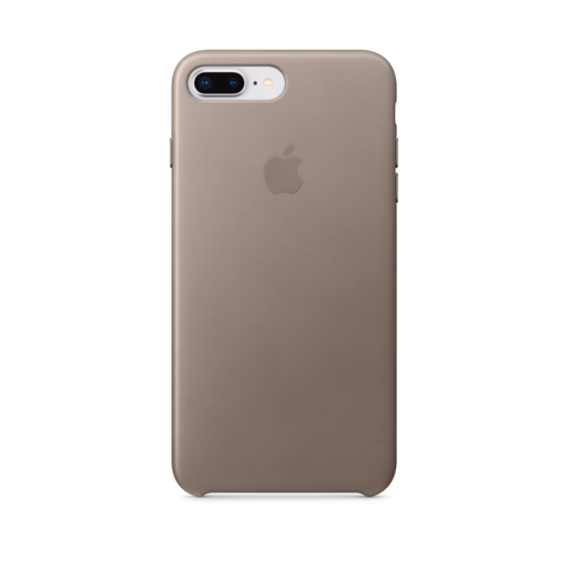 iPhone 7-8 Plus Leather Case — Taupe