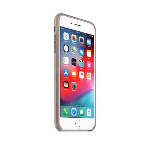 iPhone 8 Plus / 7 Plus Leather Case — Taupe