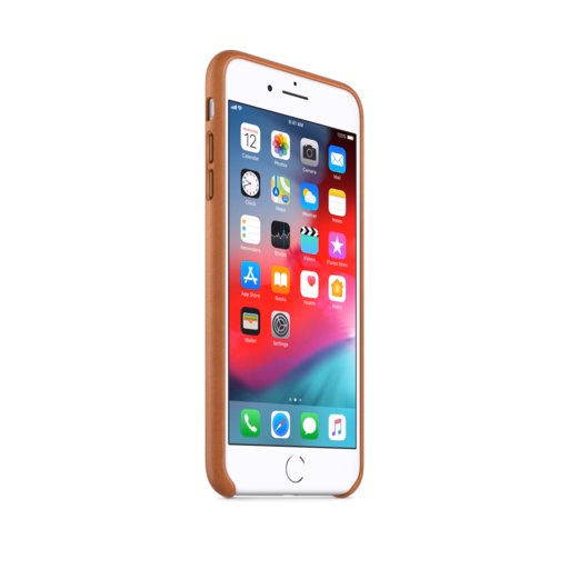 iPhone 8 Plus / 7 Plus Leather Case — Saddle Brown