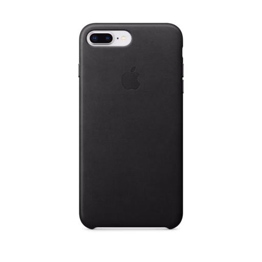 iPhone 7-8 Plus Leather Case — Black