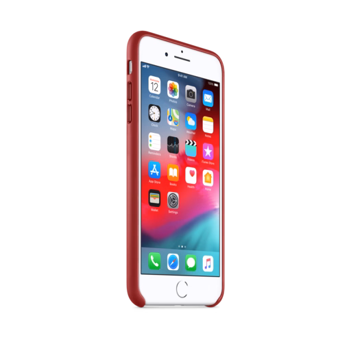 iPhone 8 Plus / 7 Plus Leather Case — (PRODUCT)RED