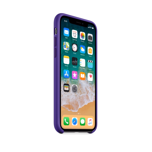 iPhone X Silicone Case — Ultra Violet